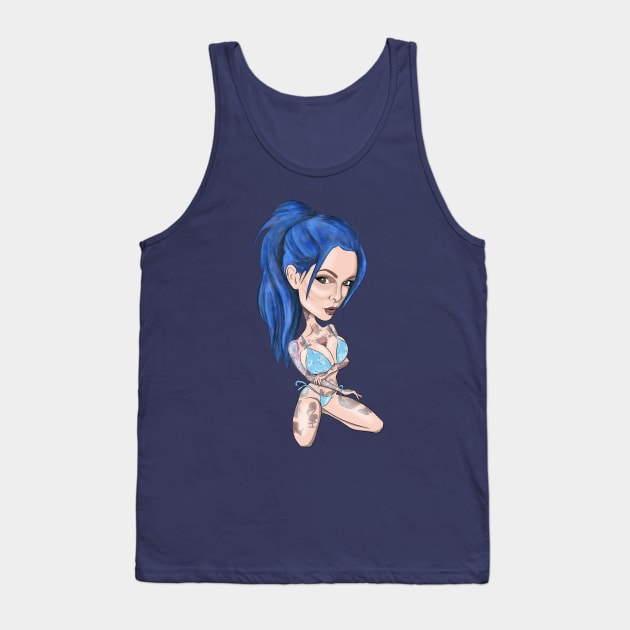 riae Tank Top by bobgoodallart